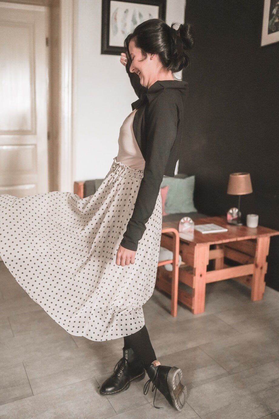 Black breastfeeding bolero
