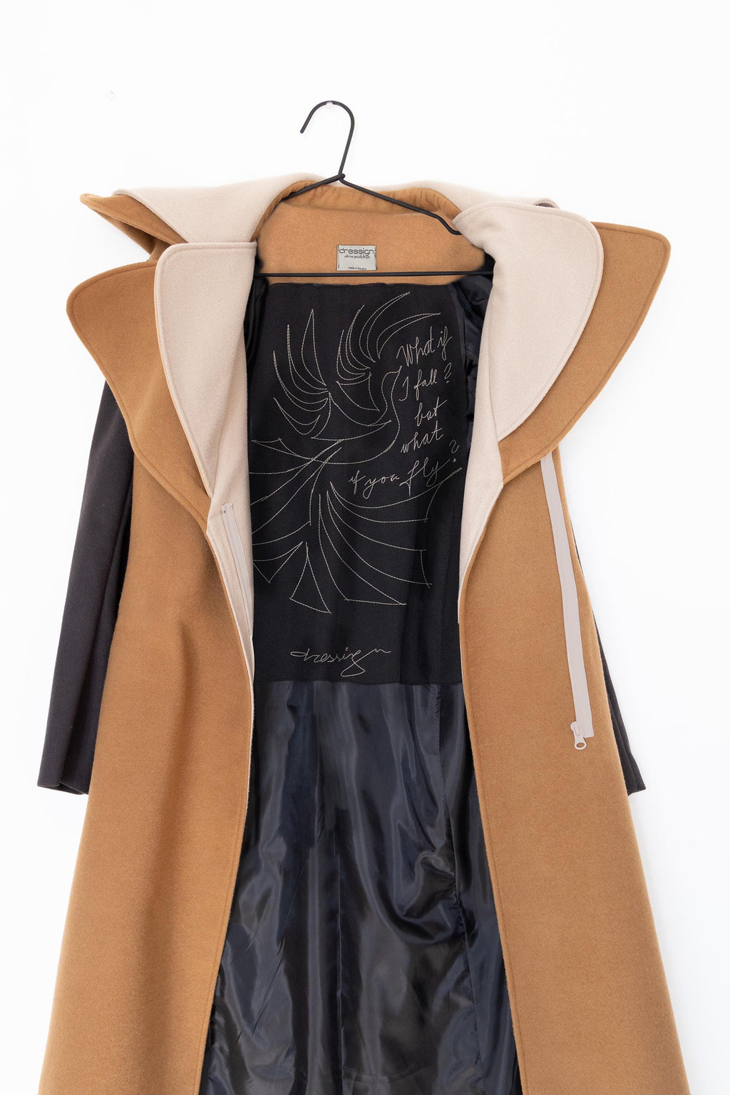Camel Wool Coat – Elegant, Warm coat , and Handmade long coat, tailored elegant, Tailored coat