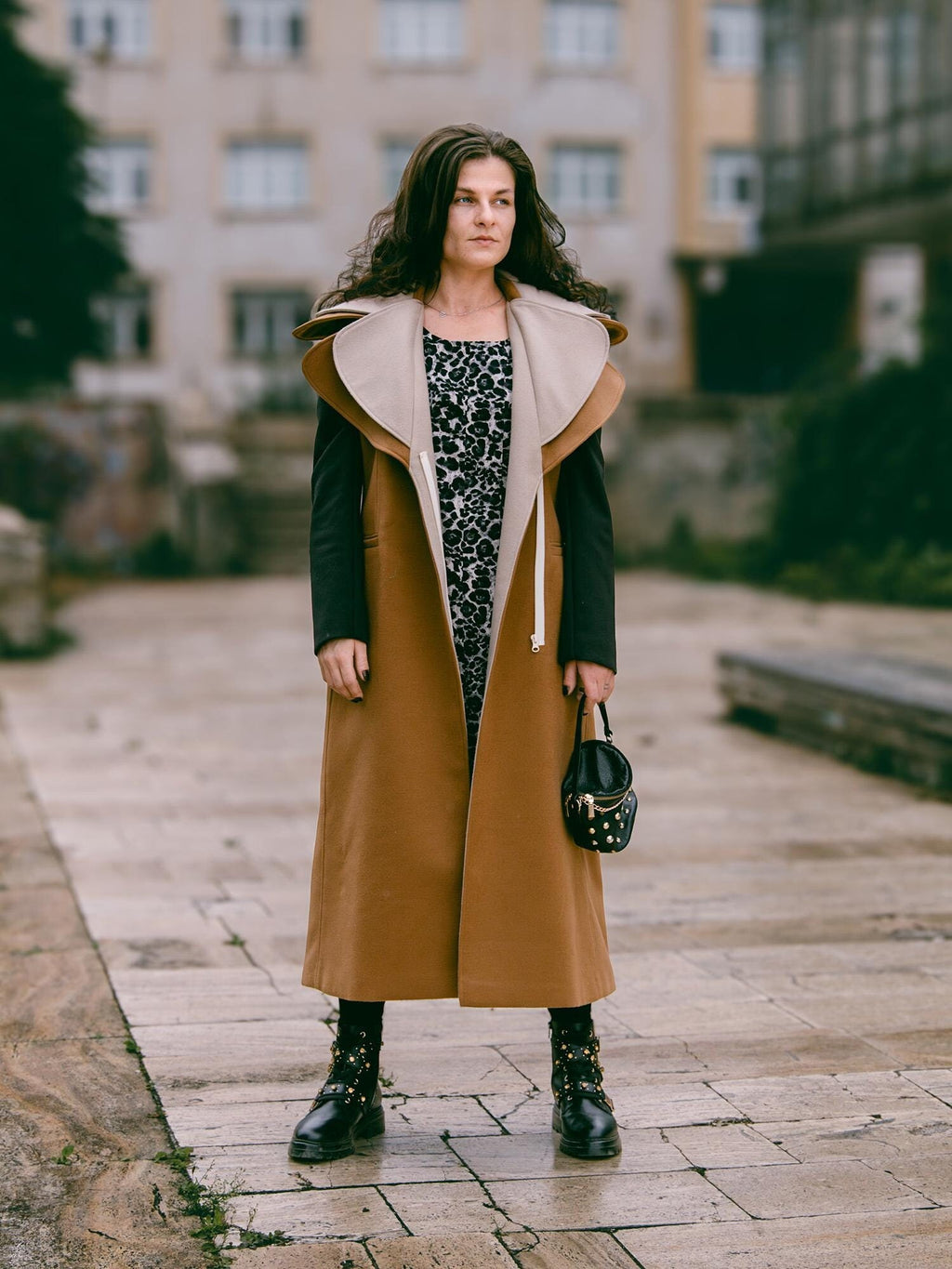 Camel Wool Coat – Elegant, Warm coat , and Handmade long coat, tailored elegant, Tailored coat