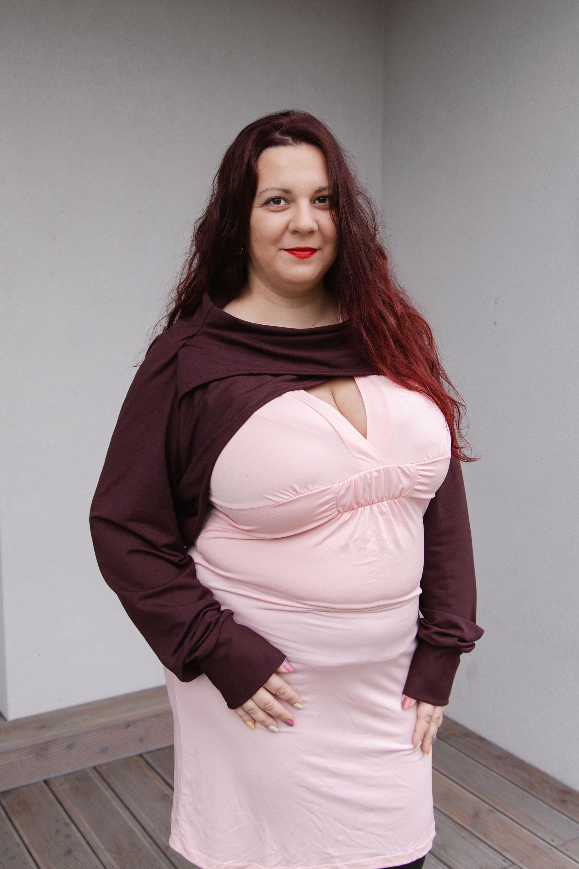 Burgundy Plus Size Bolero, Tailor Made Shrug, Long Sleeve Bolero Jacket, Asymmetrical Wine Red Shrug, Handmade Oversized Bolero