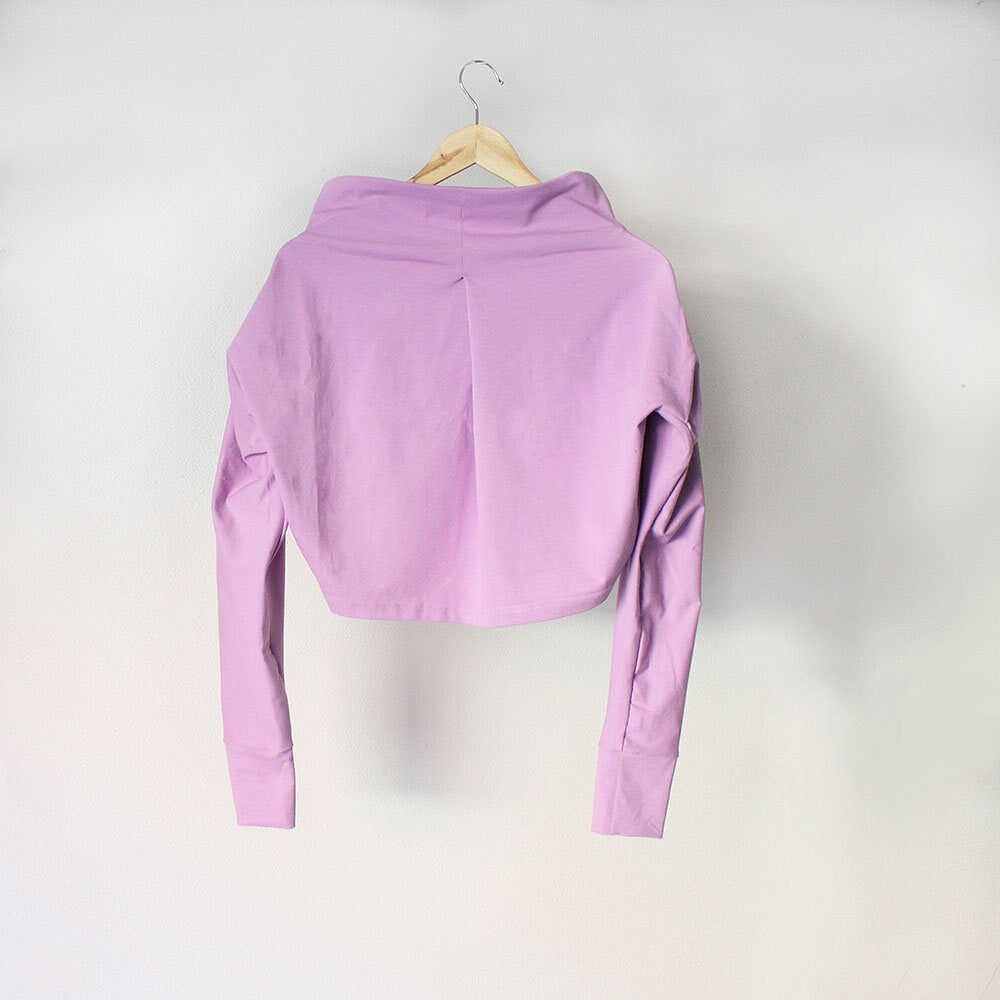 Bolero Shrug, Long Sleeve Shrug Bolero, Casual Style Shoulder Cover, Soft Women Bolero, Evening Shrug, Casual bridal shrug, Lilac bolero